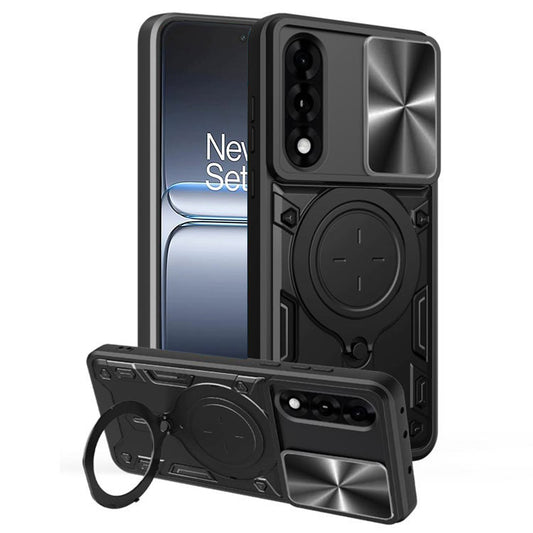 Puzdro na OnePlus Nord 5, Techsuit, CamGuard Pro, čierne