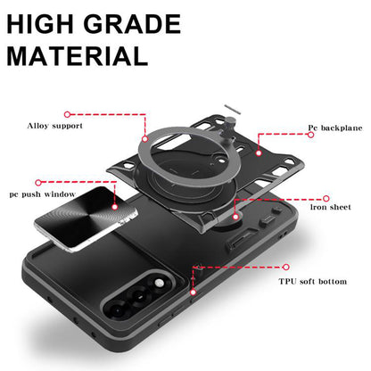 Puzdro na OnePlus Nord 5, Techsuit, CamGuard Pro, čierne