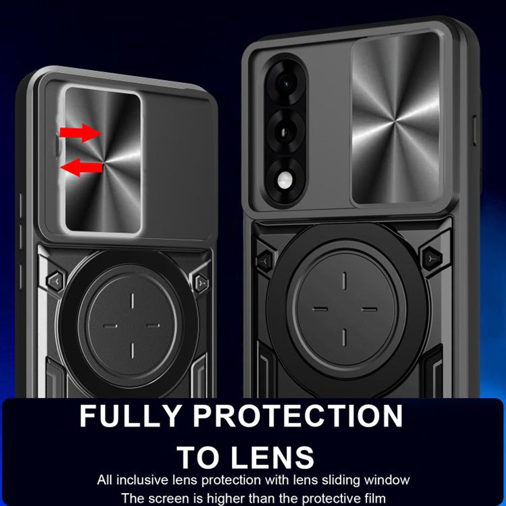 Puzdro na OnePlus Nord 5, Techsuit, CamGuard Pro, čierne