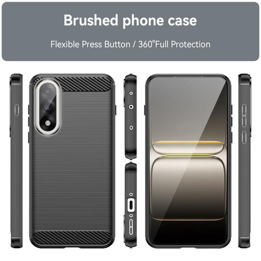 Puzdro pre OnePlus Nord 5, Techsuit, Karbón, Čierne