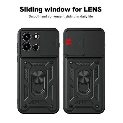 Puzdro pre OnePlus Nord 6, Techsuit, CamShield, Modré