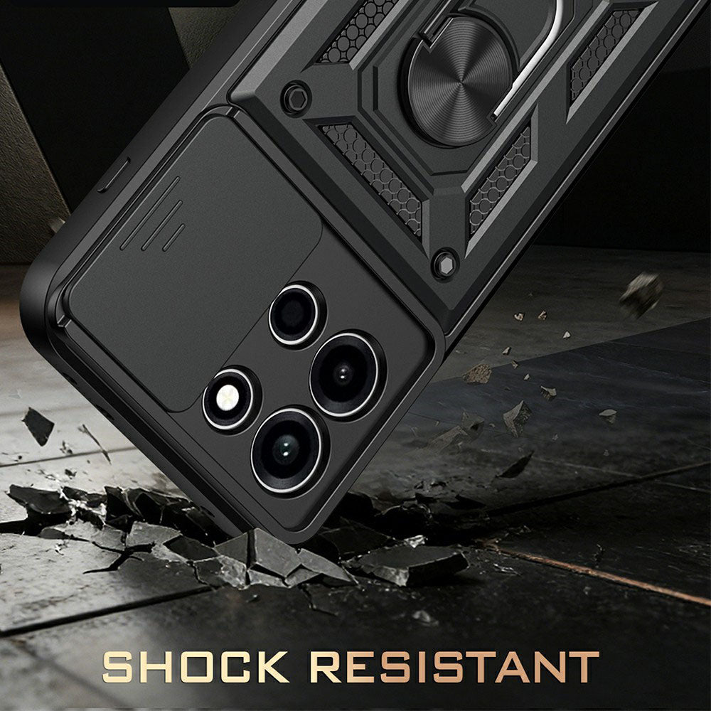 Puzdro pre OnePlus Nord 6, Techsuit, CamShield, Modré