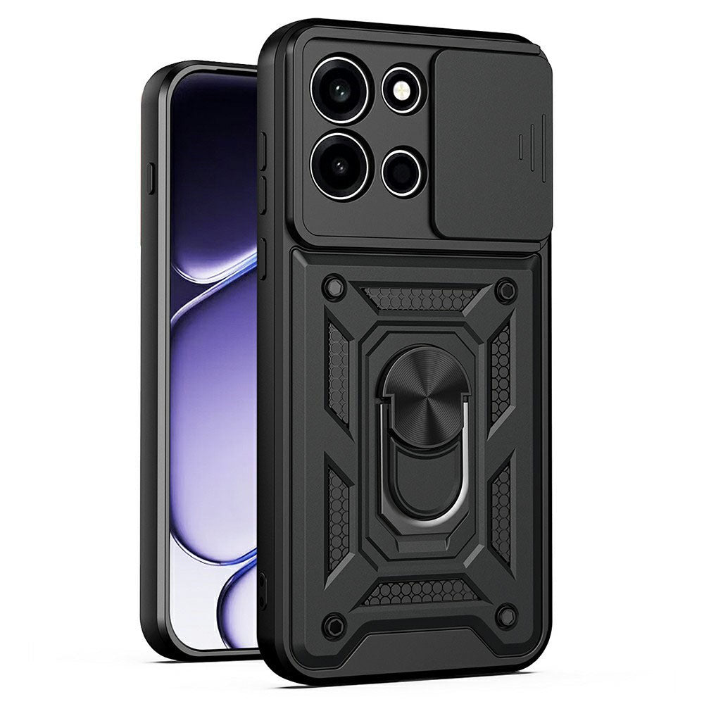 Puzdro pre OnePlus Nord 6, Techsuit, CamShield, Čierne