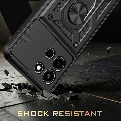 Puzdro pre OnePlus Nord 6, Techsuit, CamShield, Čierne