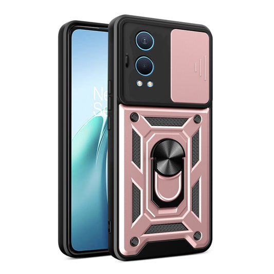 Puzdro pre OnePlus Nord CE4 Lite, Techsuit, CamShield, Ružové
