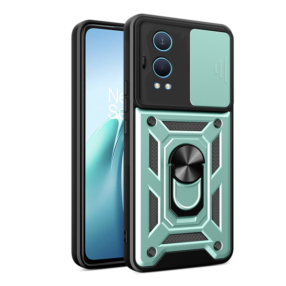 Puzdro pre OnePlus Nord CE4 Lite, Techsuit, CamShield, Zelené