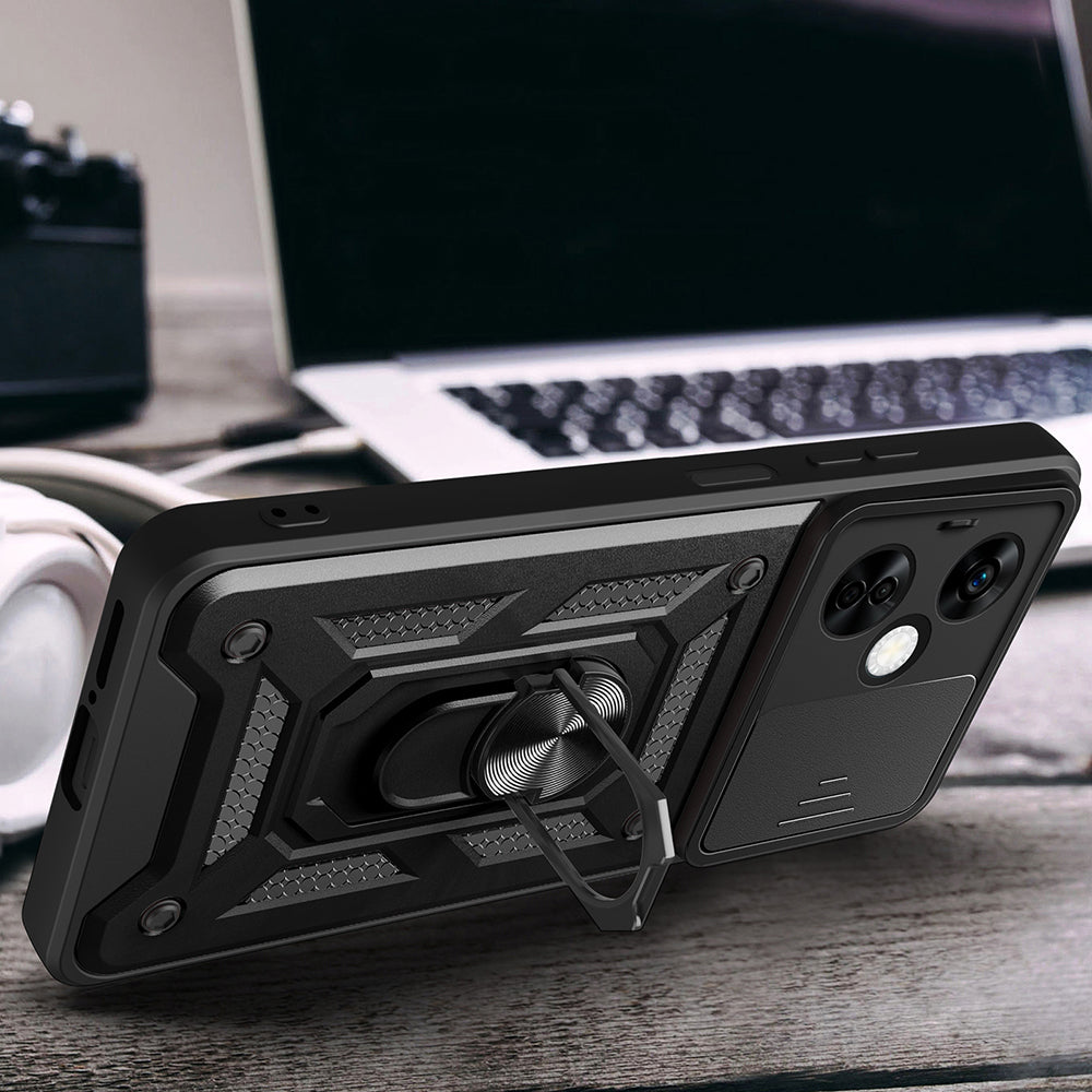 Puzdro pre OnePlus Nord CE4 Lite, Techsuit, CamShield, Zelené