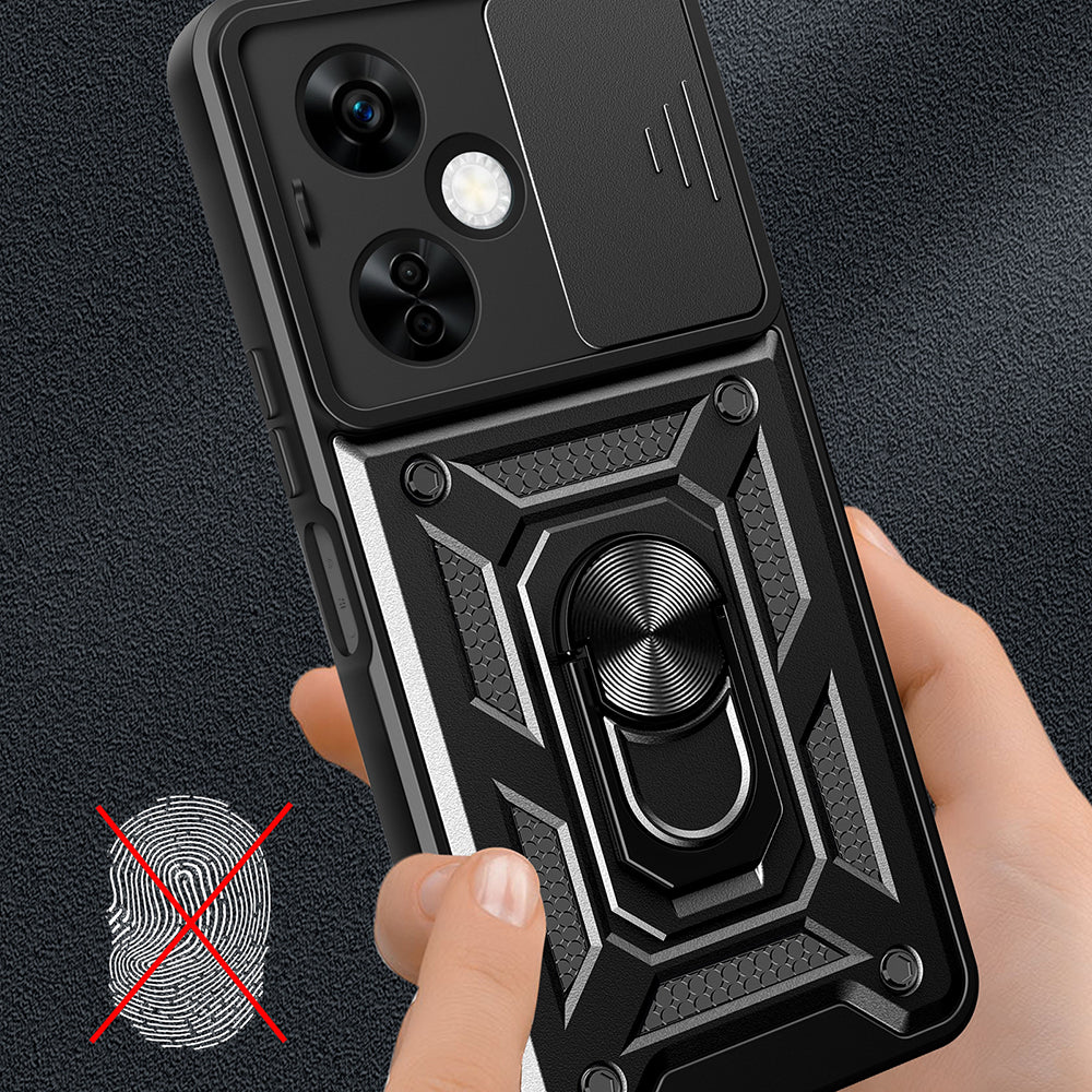 Puzdro pre OnePlus Nord CE4 Lite, Techsuit, CamShield, Zelené