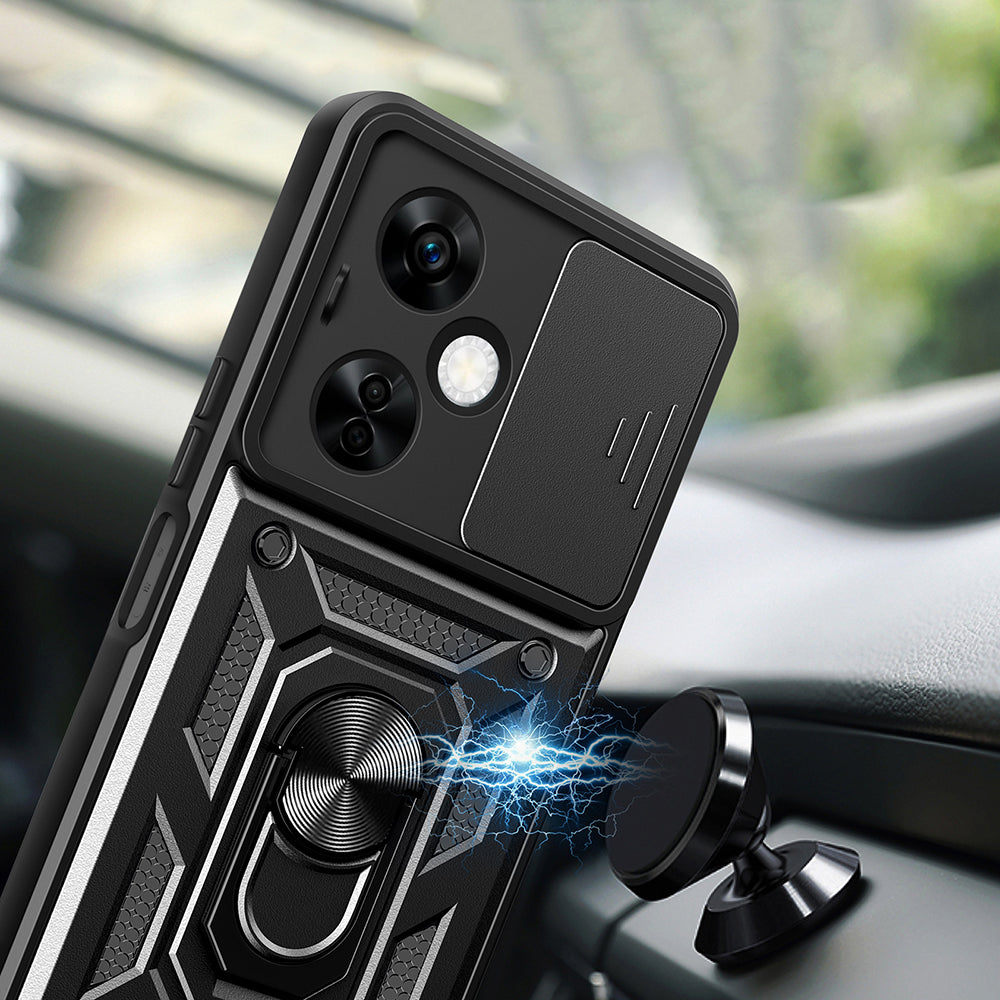 Puzdro pre OnePlus Nord CE4 Lite, Techsuit, CamShield, Zelené