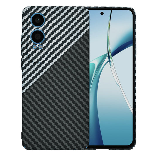 Puzdro pre OnePlus Nord CE4 Lite, Techsuit, Carbonite FiberShell, Čierna Sivá