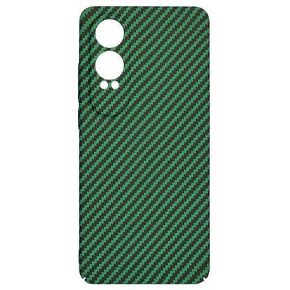 Puzdro pre OnePlus Nord CE4 Lite, Techsuit, Carbonite FiberShell, Zelené