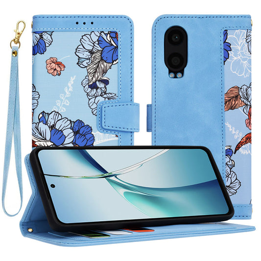 Puzdro pre OnePlus Nord CE4 Lite, Techsuit, FlipCraft, Modrá