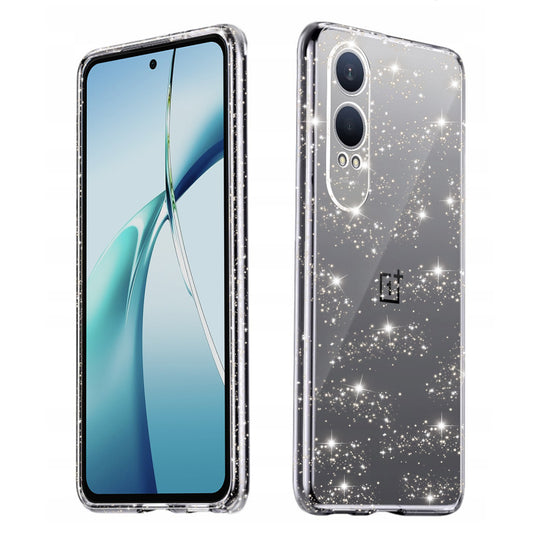 Obal na OnePlus Nord CE4 Lite, Techsuit, SparkleSkin, Priehľadný