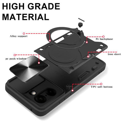Puzdro pre OnePlus Nord CE5, Techsuit, CamGuard Pro, čierne
