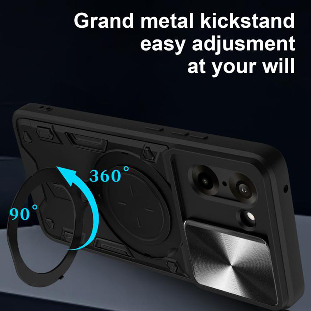 Puzdro pre OnePlus Nord CE5, Techsuit, CamGuard Pro, čierne