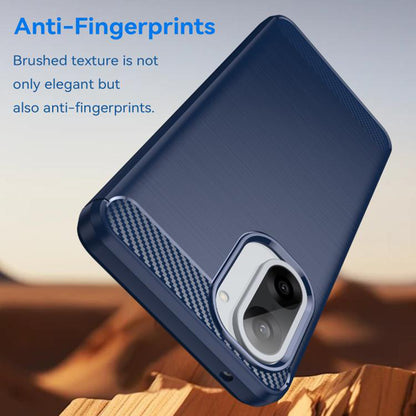 Puzdro pre OnePlus Nord CE5, Techsuit, Carbon, Modrá