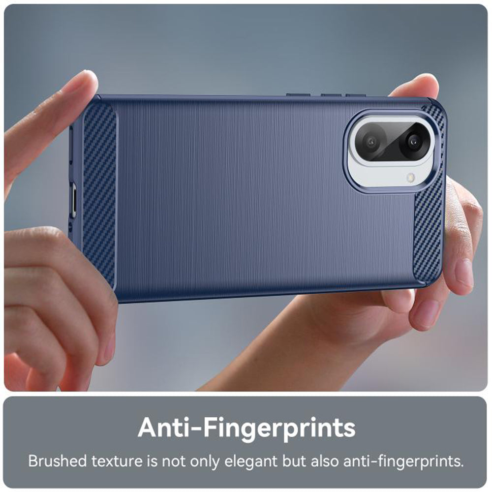 Puzdro pre OnePlus Nord CE5, Techsuit, Carbon, Modrá