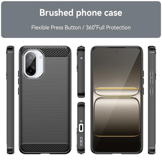 Puzdro pre OnePlus Nord CE5, Techsuit, Carbon, Čierne