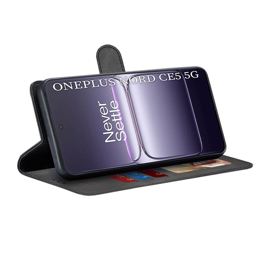 Puzdro pre OnePlus Nord CE5, Techsuit, Diary Book, čierne