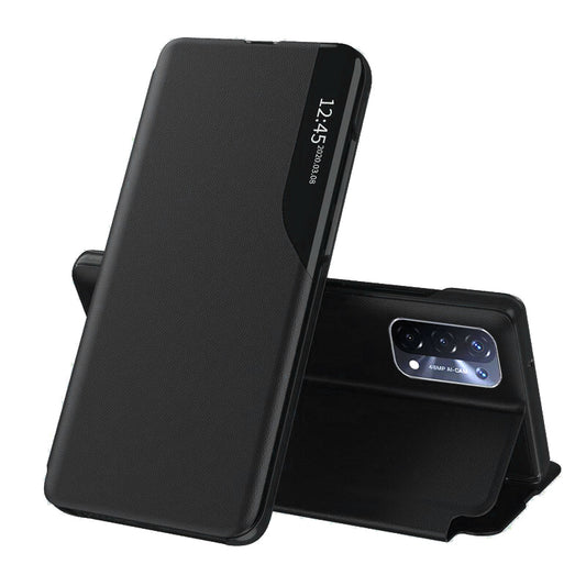 Puzdro pre OnePlus Nord N200 5G / Oppo A74 5G / A54 5G, Techsuit, eFold, Čierne