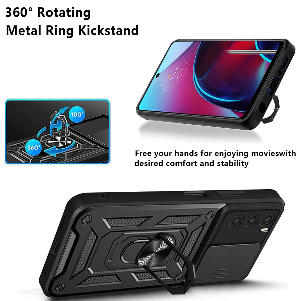 Puzdro pre Oppo A16s / A54s / A16, Techsuit, CamShield, Čierne