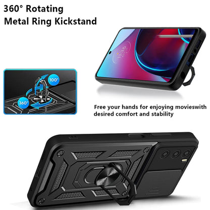 Puzdro pre Oppo A16s / A54s / A16, Techsuit, CamShield, Čierne