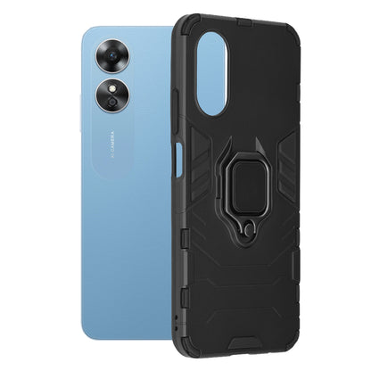 Puzdro pre Oppo A17, Techsuit, Shield, čierne