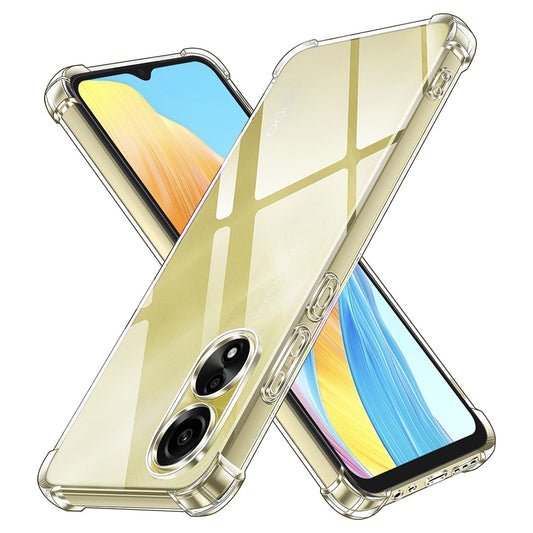 Obal na Oppo A18 / A38, Techsuit, nárazuvzdorný priehľadný, transparentný
