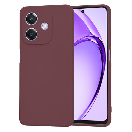 Case for Oppo A3 4G / A3 5G, Techsuit, SoftFlex, Maroon