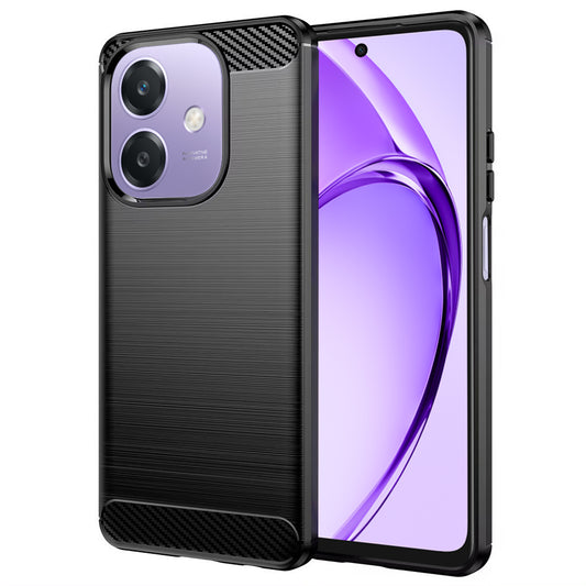 Puzdro pre Oppo A3 4G / A3, Techsuit, Karbón, Čierne