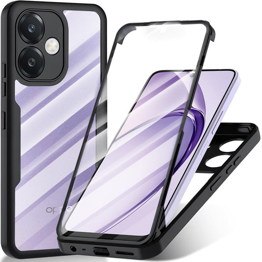 Obal na Oppo A3 4G / A3, Techsuit, ColorVerse 360, Čierny