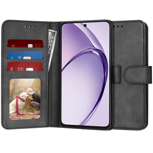 Puzdro pre Oppo A3 4G / A3, Techsuit, Diary Book, čierne