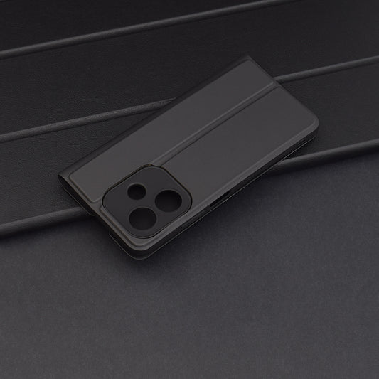 Puzdro pre Oppo A3 4G / A3, Techsuit, Magskin Book, Čierne