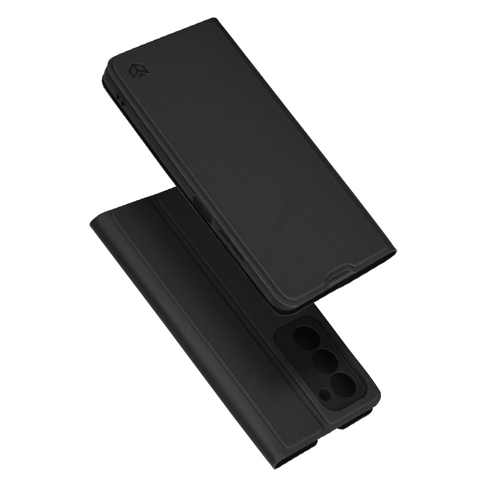 Puzdro pre Oppo A5 4G / A5 5G, Techsuit, Magskin Book, Čierne