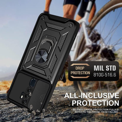 Puzdro pre Oppo A5 4G, Techsuit, CamShield, Čierne