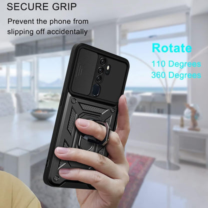 Puzdro pre Oppo A5 4G, Techsuit, CamShield, Čierne