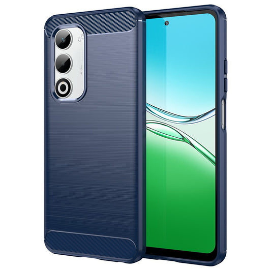Puzdro pre Oppo A5 4G, Techsuit, Karbón, Modrá