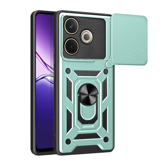 Puzdro pre Oppo A5 Pro 4G / A5 Pro, Techsuit, CamShield, Zelené