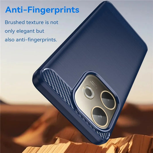 Puzdro pre Oppo A5 Pro 4G / A5 Pro, Techsuit, Karbón, Modrá