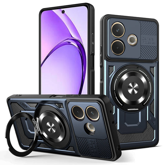 Puzdro pre Oppo A5 Pro 4G / A5 Pro, Techsuit, RuggedCam, Modrá
