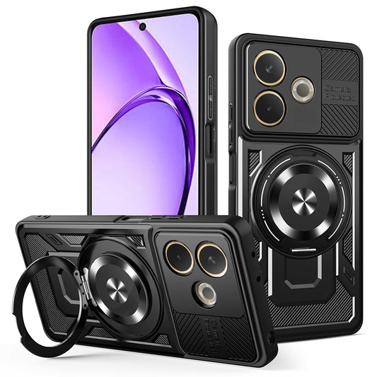 Puzdro pre Oppo A5 Pro 4G / A5 Pro, Techsuit, RuggedCam, Čierne