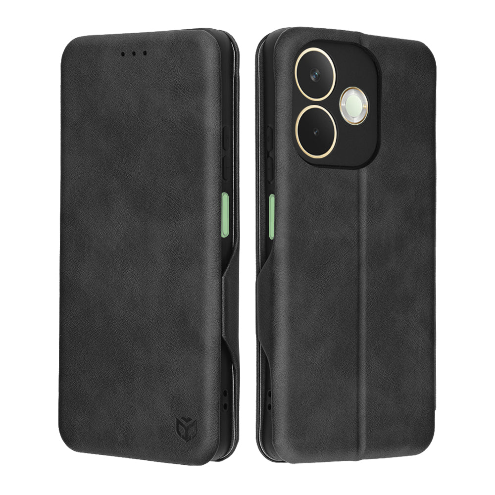 Puzdro pre Oppo A5 Pro 4G / A5 Pro, Techsuit, Safe Wallet Plus, Čierne