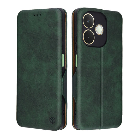 Puzdro pre Oppo A5 Pro 4G / A5 Pro, Techsuit, Safe Wallet Plus, Zelené