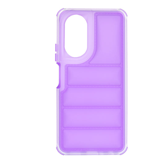 Obal na Oppo A58 4G, Techsuit, Wave Shield, fialový