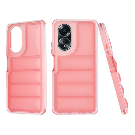 Puzdro na Oppo A58 4G, Techsuit, Wave Shield, červené