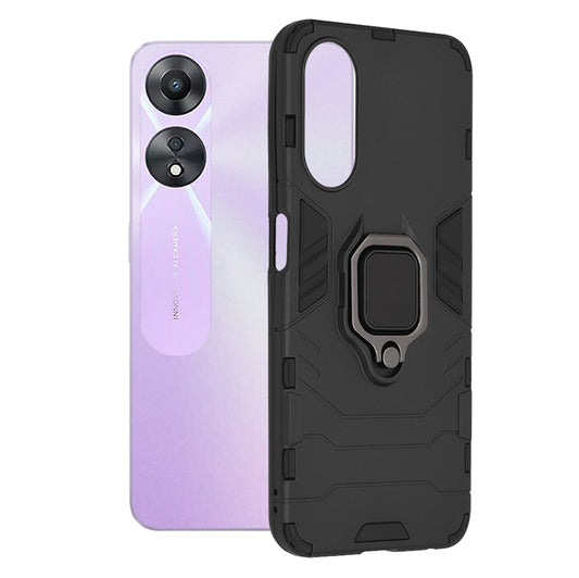 Puzdro pre Oppo A58 5G / A78 5G, Techsuit, Shield, Čierne