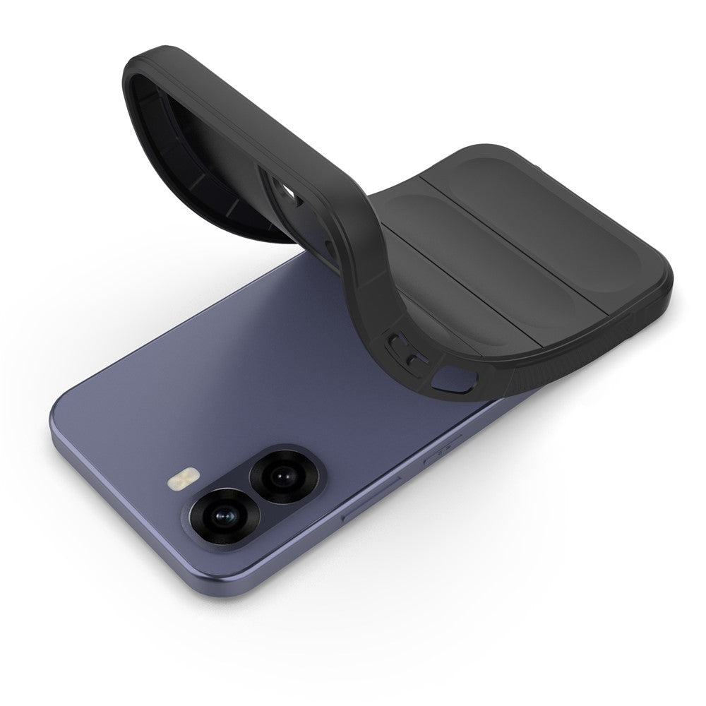 Puzdro pre Oppo A6 4G, Techsuit, Magic Shield, Čierne
