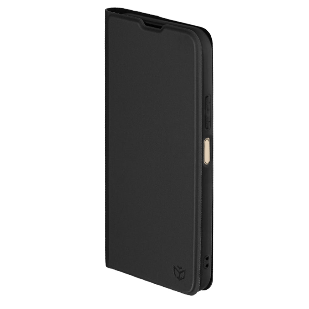 Puzdro pre Oppo A6 4G, Techsuit, Magskin Book, Čierne