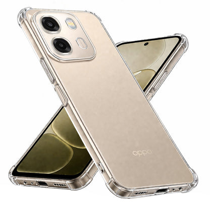 Puzdro pre Oppo A6 4G, Techsuit, Shockproof Clear, Transparentné