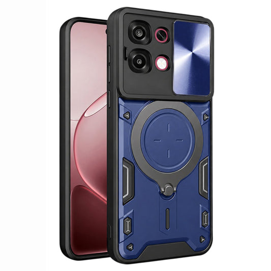 Puzdro na Oppo A6 Pro 5G / A6 Pro 4G, Techsuit, CamGuard Pro, Modrá